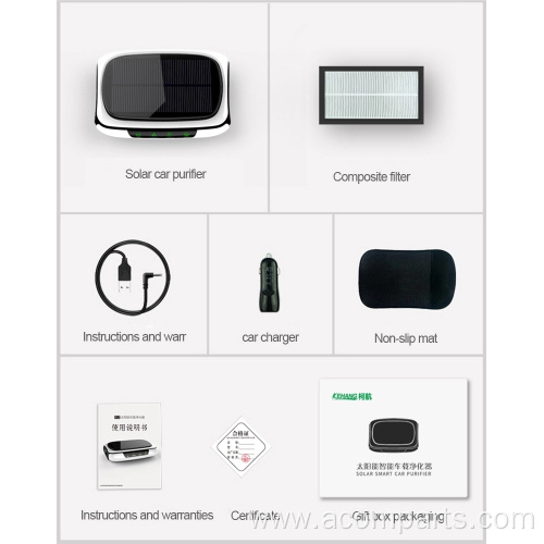 car air freshener smart mini portable air purifier